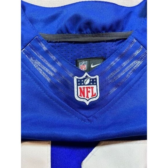 Indianapolis Colts Luck‎ Adult 44 Blue Short Sleeve Pullover  Logo Tee Mens - Picture 3 of 10